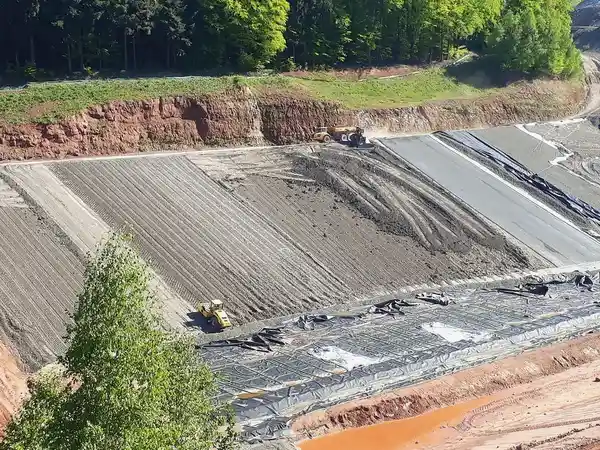 Illustrative image of Geotechnical road drainage in Drummondville
