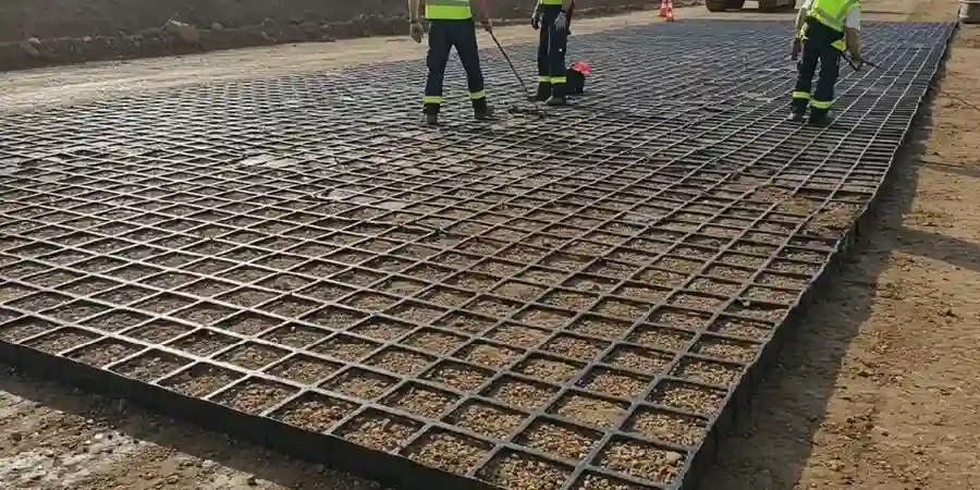 Illustrative image of Geogrid specification in Drummondville